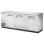 True TBB-4-S-HC - Back Bar Cooler, three-section, 90-3/8